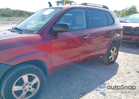 2007 Hyundai Tucson Gls from USA, damaged, VIN KM8JM12B67U583900